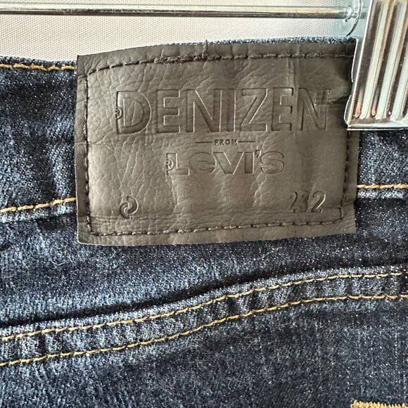 Levi's Denizen Blue Slim Straight 32x30 Denim Men's Jeans - Picture 7 of 14